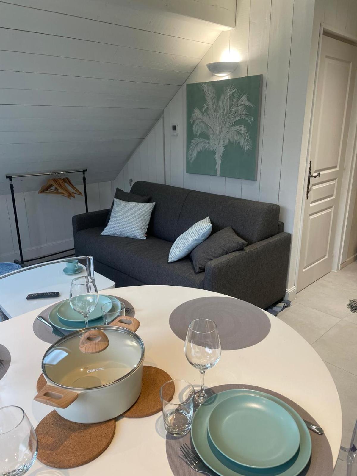 La Baie des Voiles 3 chambres 4 à 6 personnes au bord du lac plage privée Duingt Exterior foto